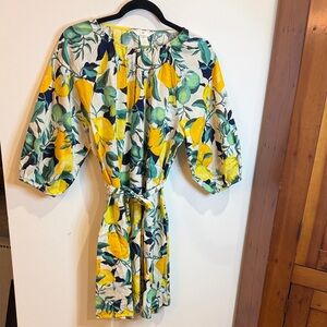 H&M Citrus Linen Look Summer Dress